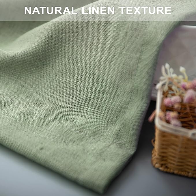 Light Sage Curtains 38 Inch Wide - Image 7