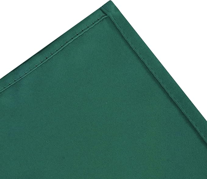 LEMOMO Blackout Curtains 66 x 95 inch/Dark Green Curtains Set of 2 - Image 8
