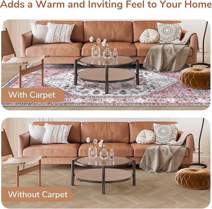 OPPODREAM Soft Area Rugs 3x5, Washable Rugs - Image 8