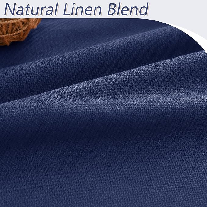 Guken 100% Blackout Curtains 96 Inch Length 2 Panels Set - Image 3