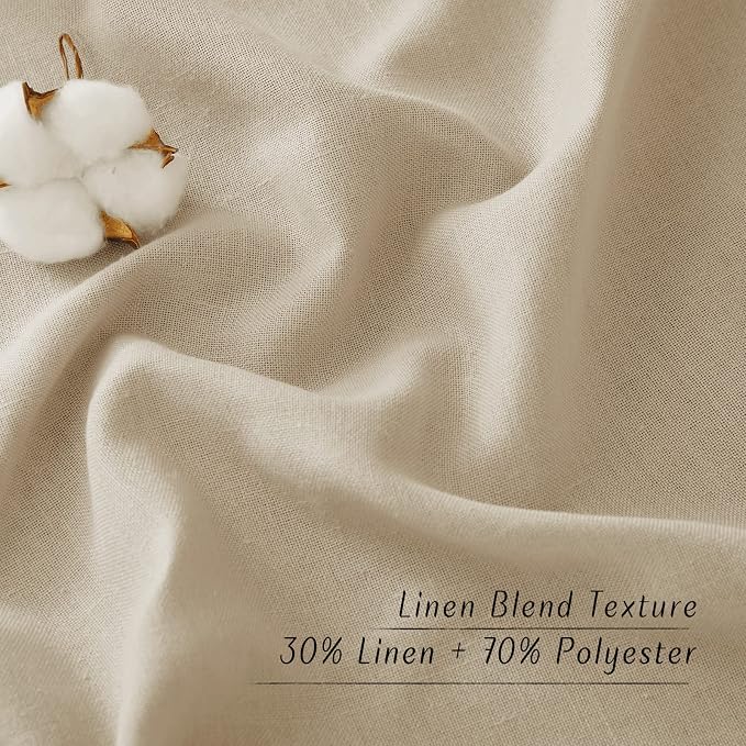 NICETOWN Flax Angora Linen Curtains - Image 7