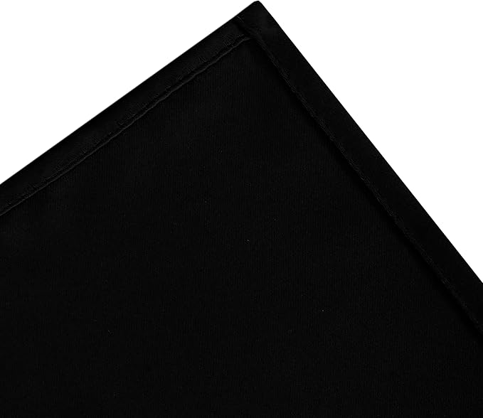 LEMOMO Blackout Curtains 42 x 63 inch/Black Curtains Set of 2 Panels/Thermal - Image 7