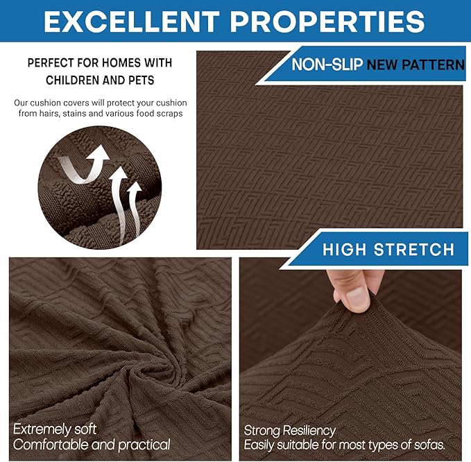 XINEAGE 2026 New 3 Pieces Couch Covers - Image 2