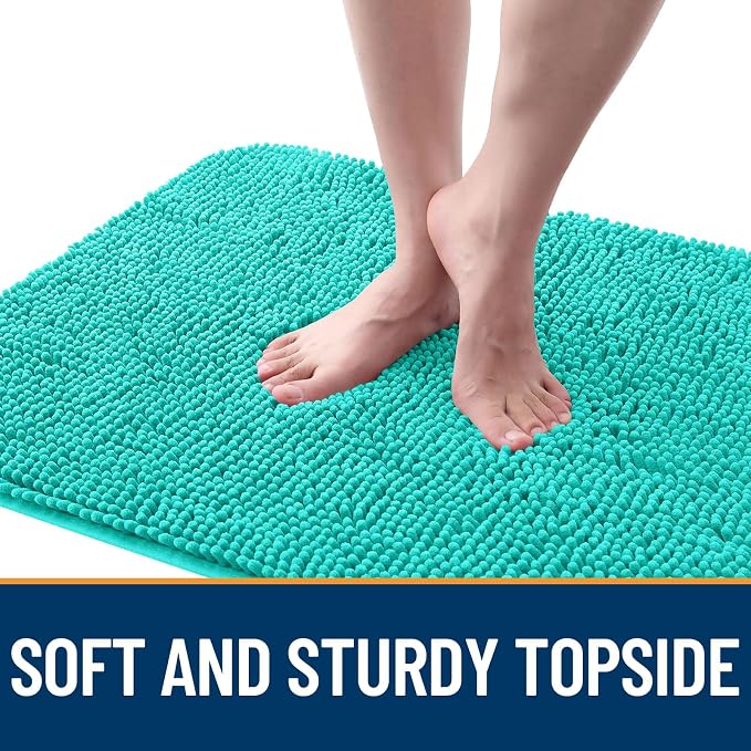 OLANLY Dog Door Mat for Muddy Paws 47x17, Absorbs Moisture and Dirt, Absorbent - Image 4
