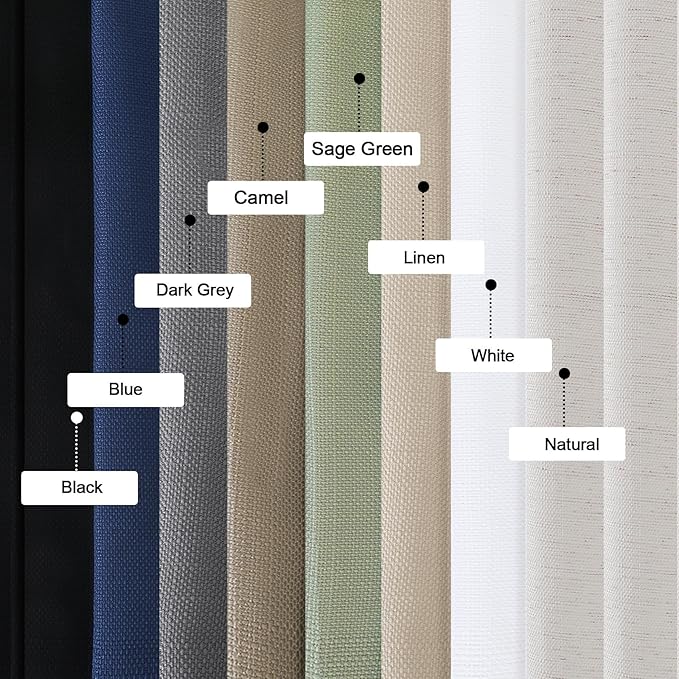 OWENIE Bob 1 PCS White Valances - Image 8