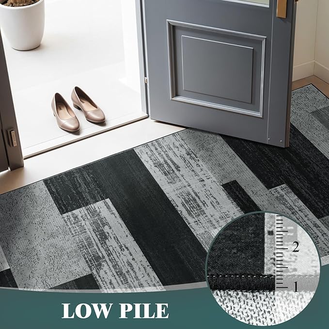 LIANLAM 2x3 Washable Entryway Rug, Non-Slip Indoor Door Mat - Image 8