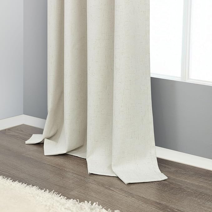 Pitalk Cold Weather Thermal Curtains Farm House Boho Black Out Room Darkening - Image 8