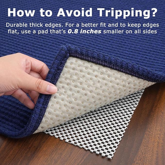 KOZYFLY Runners for Hallways 2.6x8 ft Washable Kitchen Runner Non Slip Rubber - Image 5