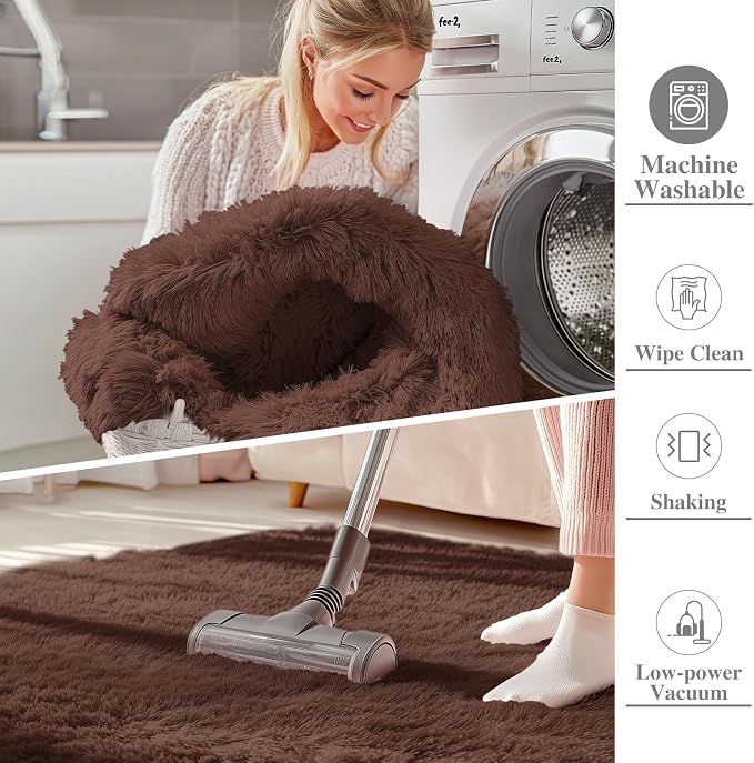 OLANLY 9x12 Machine Washable Large Area Rugs - Image 2
