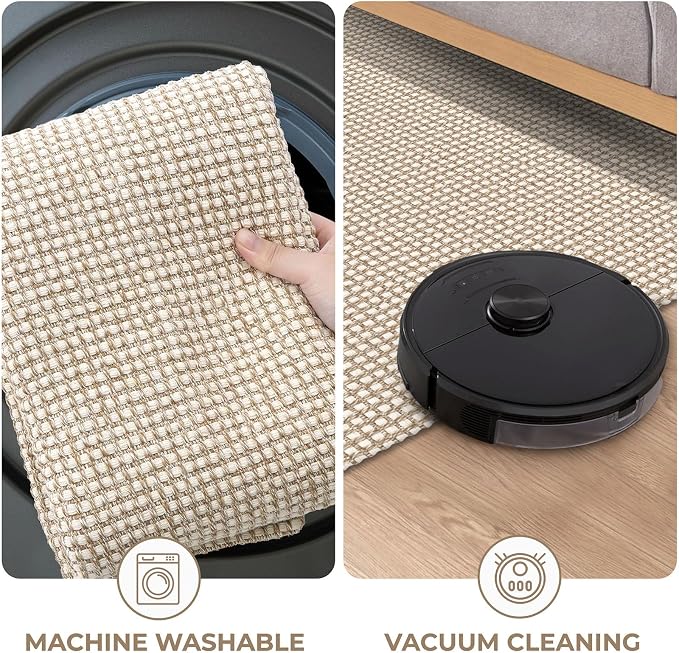KOZYFLY Runners for Hallways 2x7 ft Washable Kitchen Runner Non Slip Rubber - Image 7
