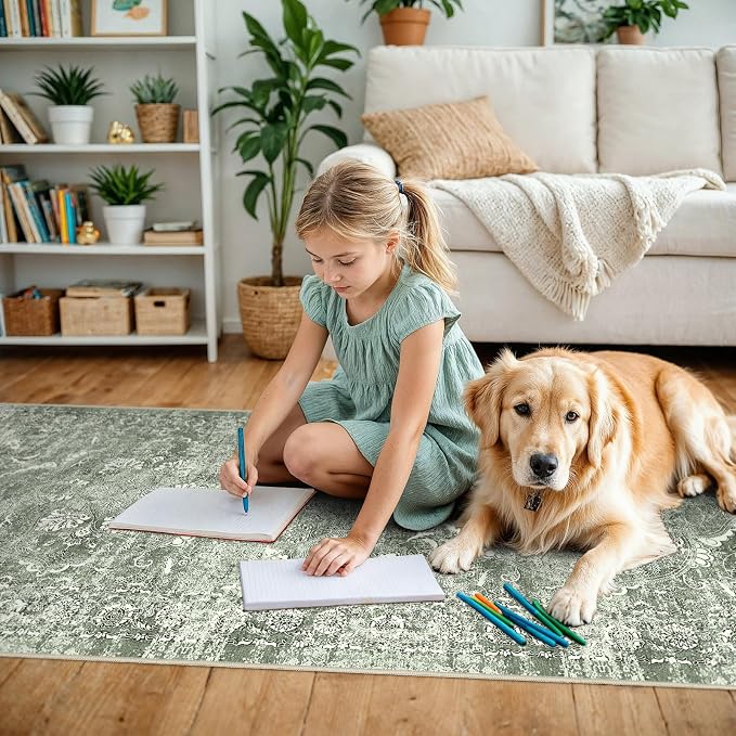 2'6"x8' Washable Hallway Runner Rug - Image 3