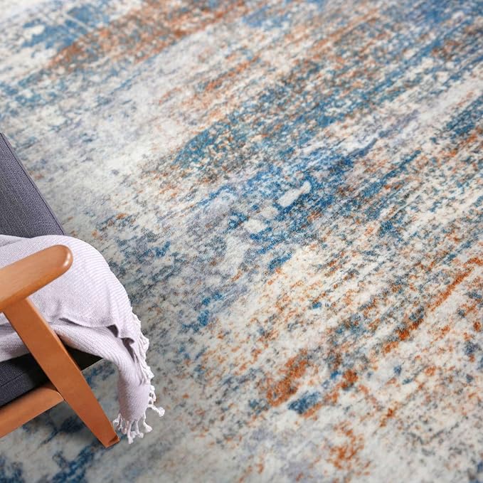 IOHOUZE Abstract Area Rug 4x6 Ft Washable Rugs - Image 7