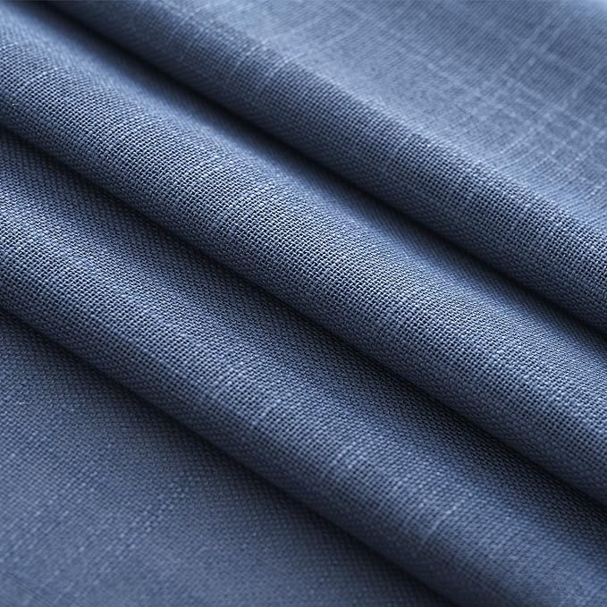 Navy Blue Curtains 96 inch Length - Image 7