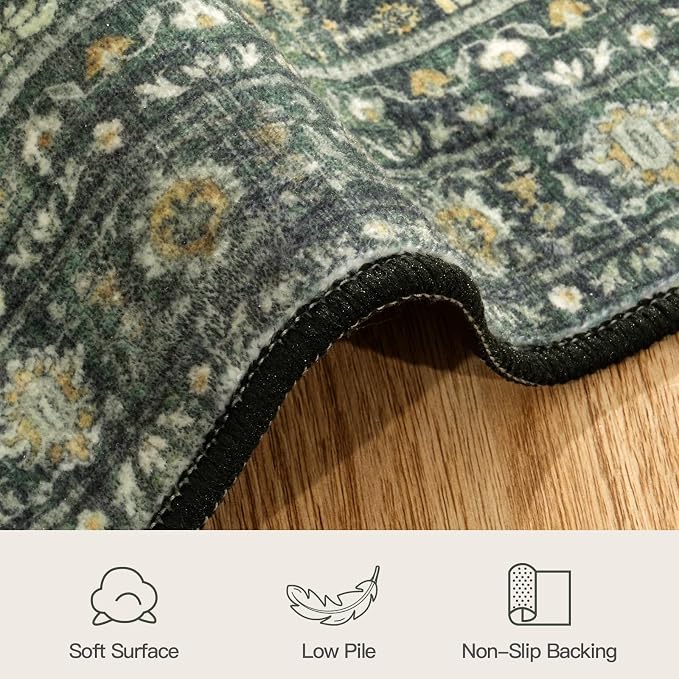 Lofus 5x7 Area Rug for Living Room, Soft Boho Carpets for Bedroom Dining Room - Image 7