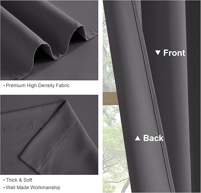 Pony Dance Blackout Curtains Thermal Insulated Window Treatment Panels Room - Image 6