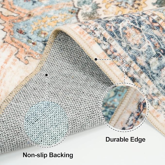 TOPRUUG Washable Runner Rug 4x10 - Image 5