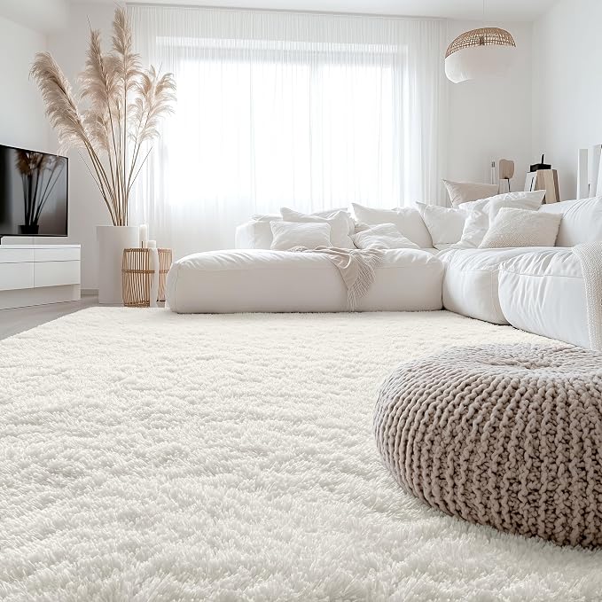 OLANLY 8x8 Machine Washable Large Area Rugs by OLANLY