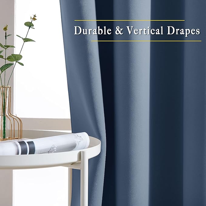 NICETOWN Patio Blackout Curtain Panels - Image 5