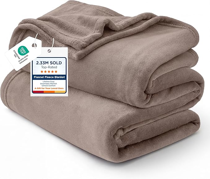 Bedsure GentleSoft Fleece Throw Blanket by BEDSURE