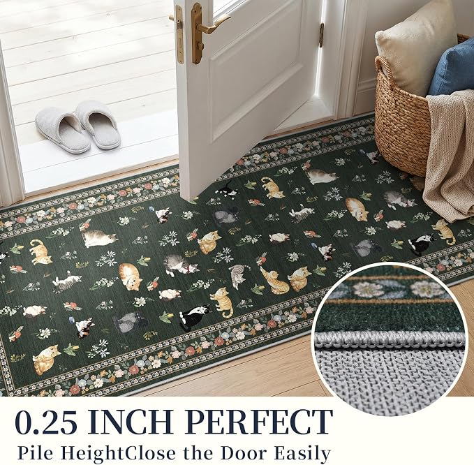 2x12 Washable Hallway Runner Rug - Image 4