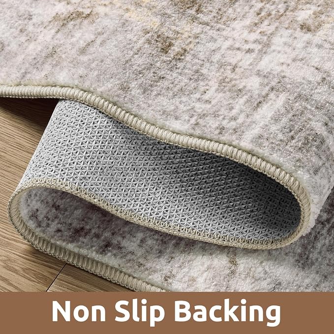 5 x 7 Area Rugs for Living Room, Machine Washable Non Slip Rug Ultra Soft Low - Image 3