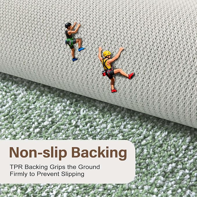 Bathroom Rugs 24x17 Non Slip Washable, Soft Absorbent Quick Dry Mats - Image 5
