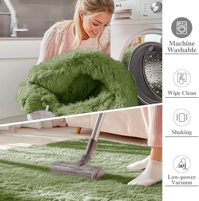 OLANLY 6x9 Machine Washable Large Area Rugs - Image 2