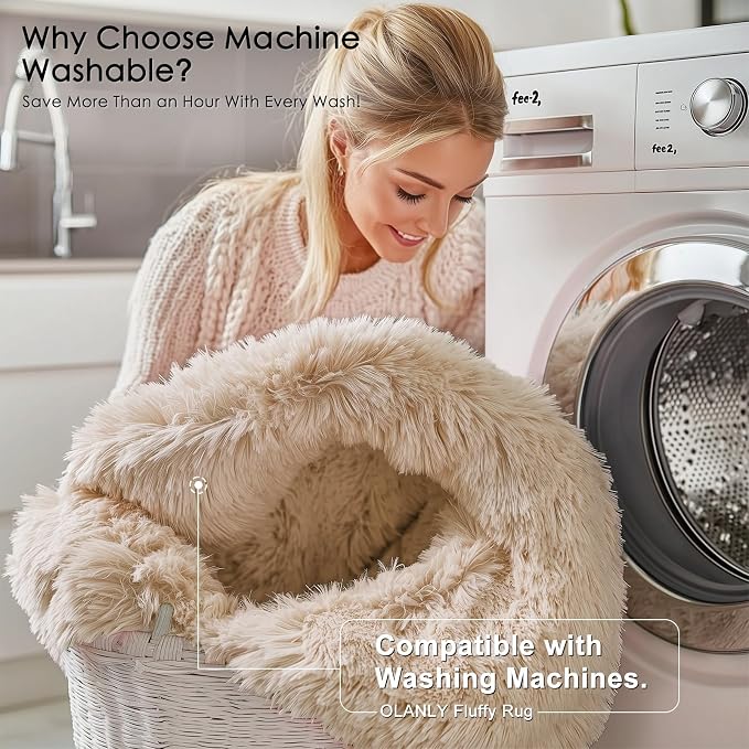 OLANLY 9x11 Machine Washable Large Area Rugs - Image 2