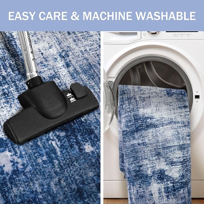 IOHOUZE Abstract Area Rugs 5x7 Ft Washable Rugs - Image 3