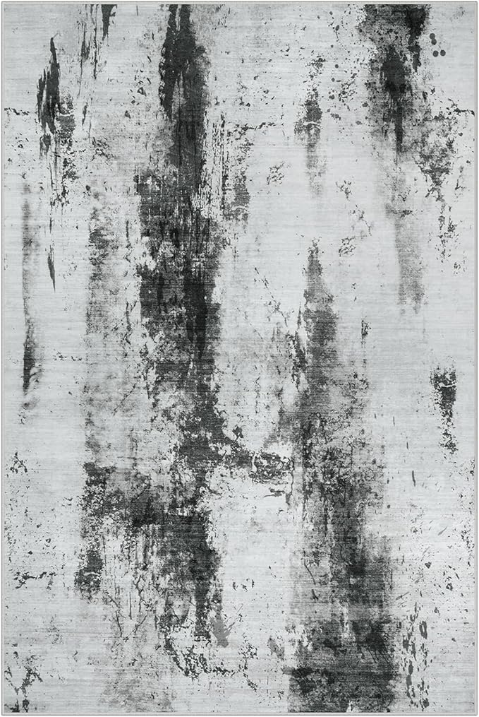 8x10 Area Rugs Washable Rug: Modern Abstract Living Room Rug Soft Anti-Skid - Image 2