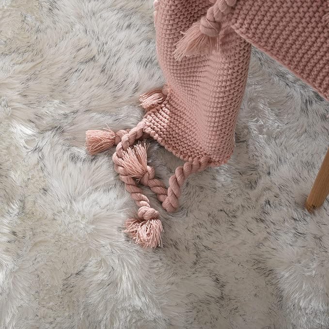 Goolela Faux Sheepskin Rug 2x6 Fluffy Fuzzy Furry Runner - Image 7