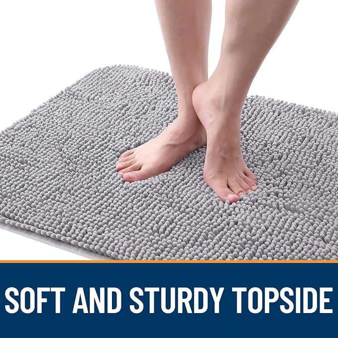 OLANLY Dog Door Mat for Muddy Paws 59x35, Absorbs Moisture and Dirt, Absorbent - Image 4