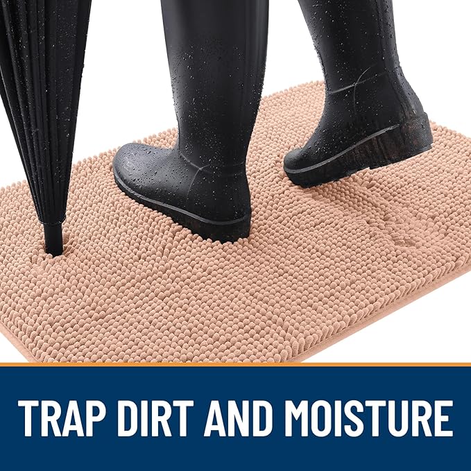 OLANLY Dog Door Mat for Muddy Paws 45x27, Absorbs Moisture and Dirt, Absorbent - Image 2