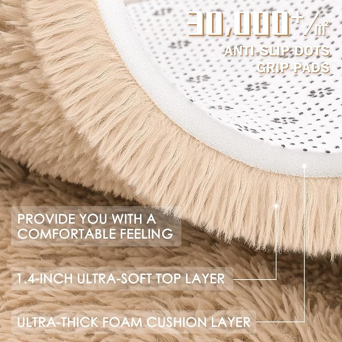 OLANLY 7x8 Machine Washable Large Area Rugs - Image 8