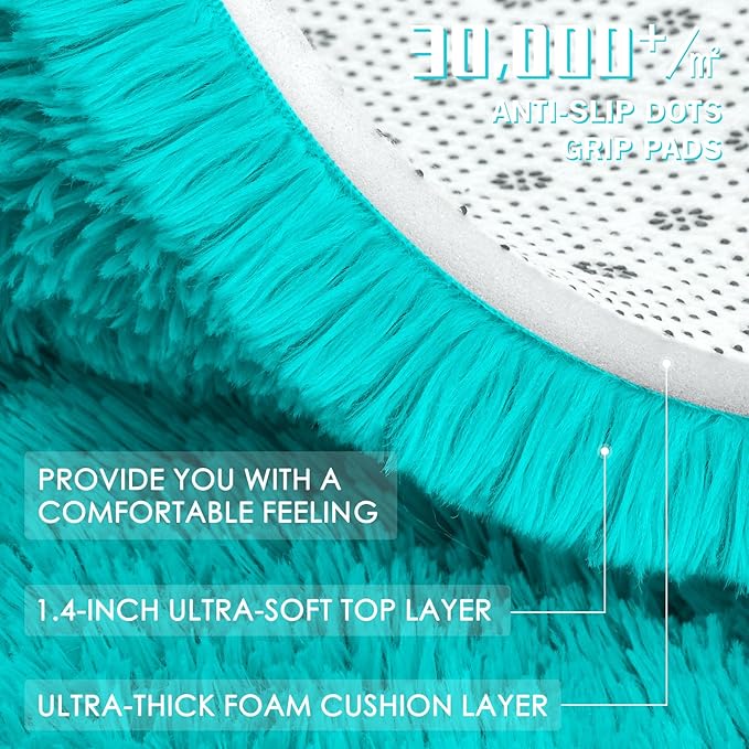 OLANLY 9x12 Machine Washable Large Area Rugs - Image 8