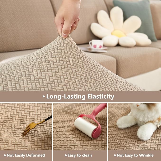 Couch Cushion Covers for Sofa Couch Covers Wear-Resistant Universal Sofa Cover - Image 5