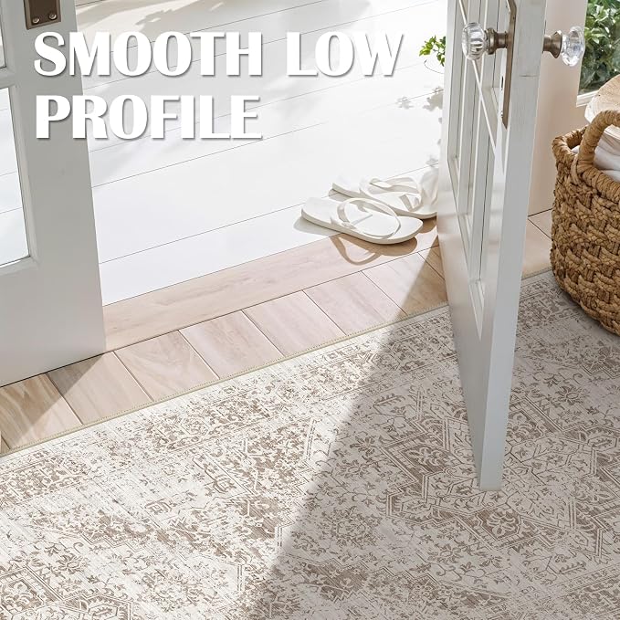 3x8 Washable Hallway Runner Rug - Image 5