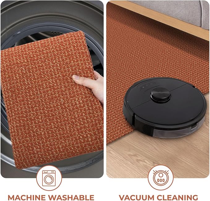 KOZYFLY Extra Long Runners for Hallways 3x16 ft Washable Kitchen Runner Non - Image 7