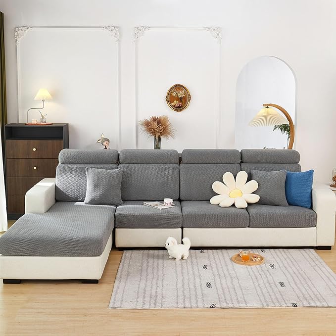 Sofa Covers Couch Covers for Sofa Pet Friendly Couch Cushion Covers Universal - Image 8