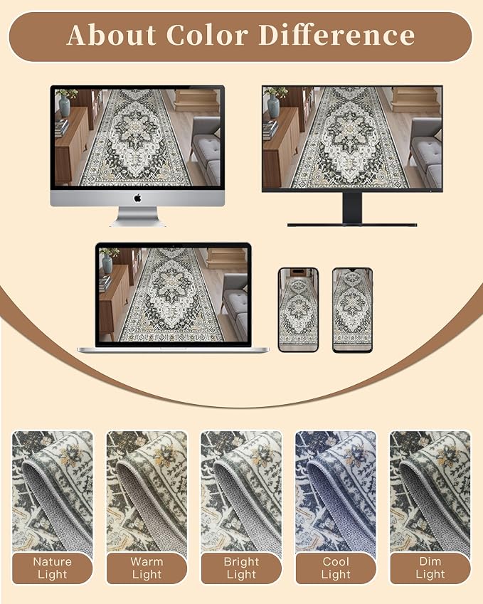 Madane Hallway Runner Rug 3x6 - Image 9