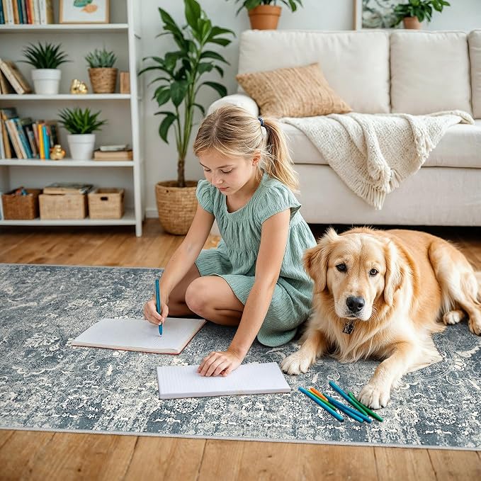 2'6"x12' Washable Hallway Runner Rug - Image 3