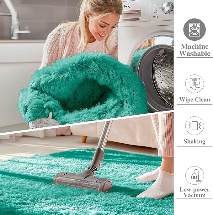 OLANLY 2x6 Machine Washable Runner Rugs - Image 2