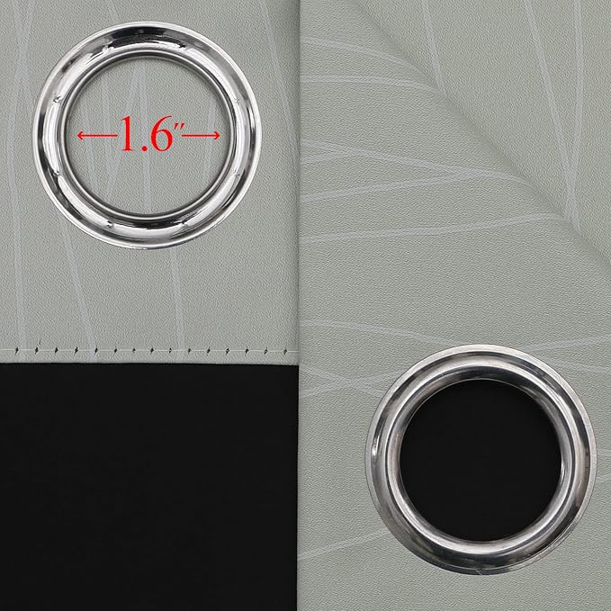 Estelar Textiler Blackout Curtains 102 Inches Long 2 Panels - Image 7
