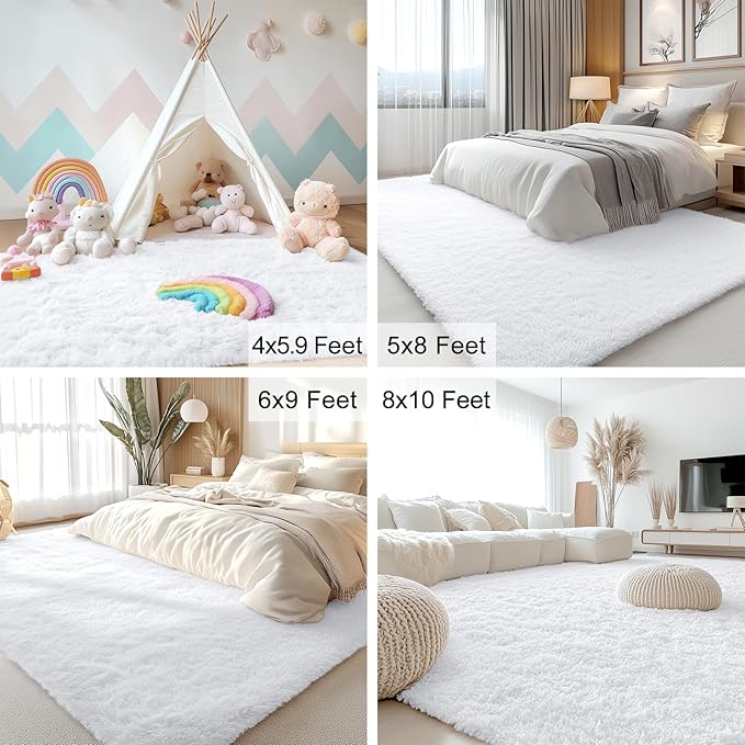 OLANLY 7x10 Machine Washable Large Area Rugs - Image 6