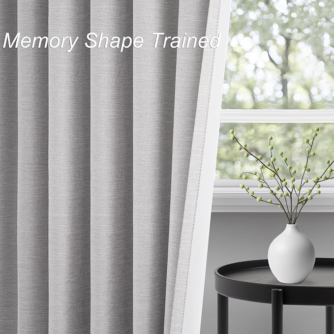 Extra Wide Total Blackout 96 Inch Curtains 70 Inches Wide - Image 3