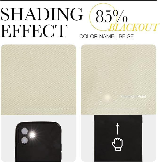 NICETOWN Room Darkening Curtains Panels - Image 7