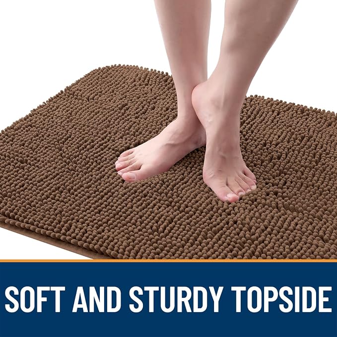 OLANLY Dog Door Mat for Muddy Paws 34x21, Absorbs Moisture and Dirt, Absorbent - Image 4