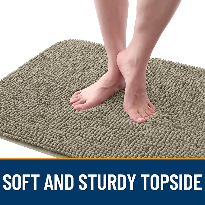 OLANLY Dog Door Mat for Muddy Paws 50x30, Absorbs Moisture and Dirt, Absorbent - Image 4