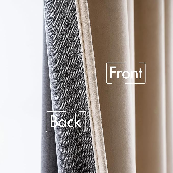 MIULEE Velvet Curtains 96 inches 2 Panels - Image 6