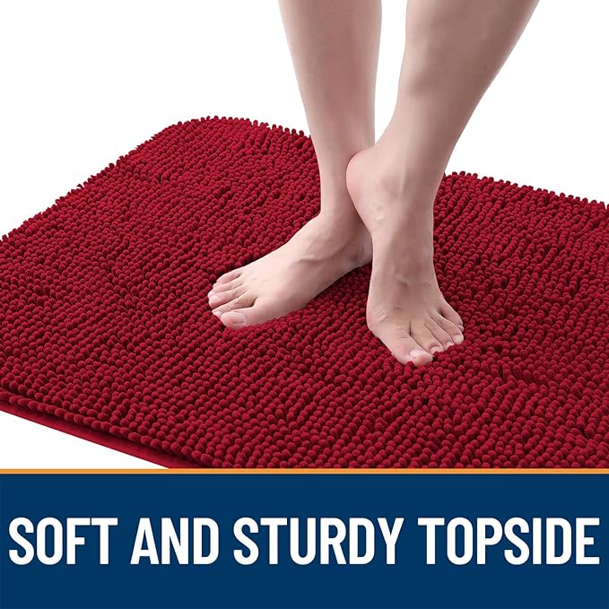 OLANLY Dog Door Mat for Muddy Paws 50x30, Absorbs Moisture and Dirt, Absorbent - Image 4